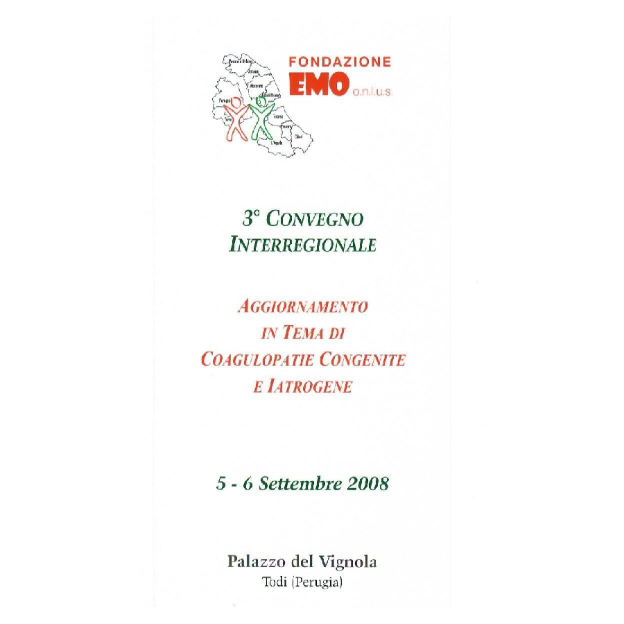 Fondazione EMO - Convegno 2008